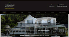 Desktop Screenshot of plas-maenan-hotel.co.uk